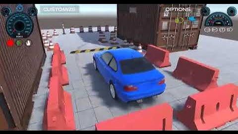 Car parking game project in unity