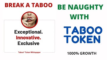 TABOO Token Price prediction | 100x gem token |  Adult De-Fi NFT Crypto | Future Token