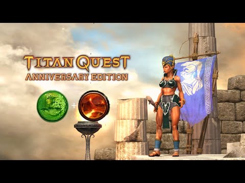 Прохождения Titan Quest Природа + Земля: Путь к Телхину[Walkthroughs] #14[Стрим]