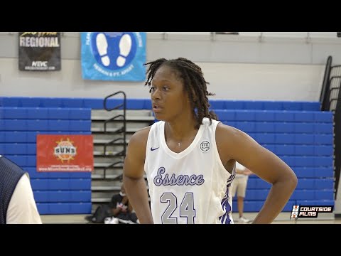 Janiah Barker Is Built For The League! Sunshine State Showdown Highlights On TOP Forward In HS!