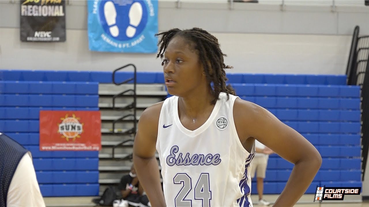 Janiah Barker Is Built For The League! Sunshine State Showdown Highlights On TOP Forward In HS!