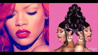 WA&P - Rihanna vs. Cardi B feat. Megan Thee Stallion (Mashup) Resimi