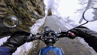 Motorcycling in Fresh Snow at Kullu |Royal Enfield Scram 411