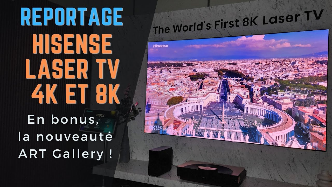 Hisense Laser TV : le vidéoprojecteur 4K courte focale perd 2000 € juste  avant l'Euro