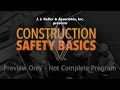 Construction Safety Basics Training (SPANISH)