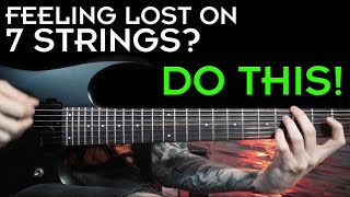 How To Shred On 7 Strings | Modern Metal Riffs & Licks Lesson