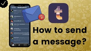 How to send a message on Tumblr?