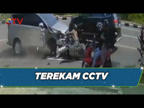 Bahaya Banget, Kecelakaan di Temanggung, Jawa Tengah, Terekam CCTV