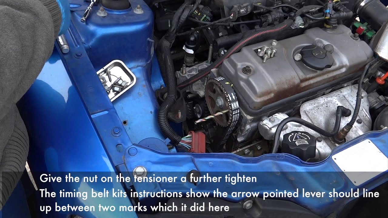 Peugeot 206 1 4 timing belt Change