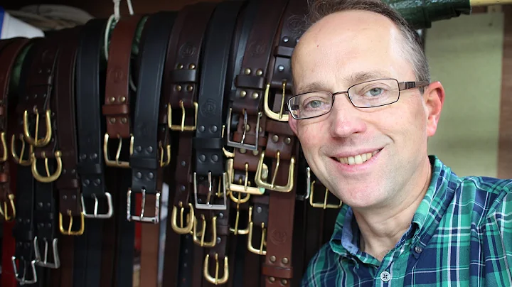 Leather Craft - Making High Quality Handmade Belts...