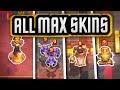 ALL Cards MAXED OUT Star Level SKINS!