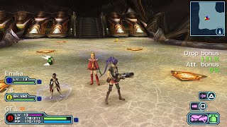 Trying out Phantasy Star Portable 2 Infinity on PPSSPP with texture pack + 4k internal resolution