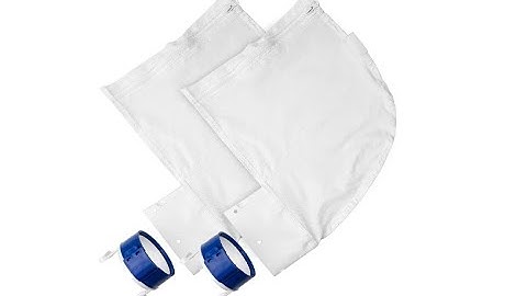 JamBer Amber Nylon Mesh Pool Cleaner Bags,Bag Zipper Replacement for Polaris 280 & 480 Bag- Overview