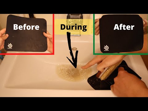 How to Clean Mouse Pad FAST (Wash Your Mousepad in 2 Min!)