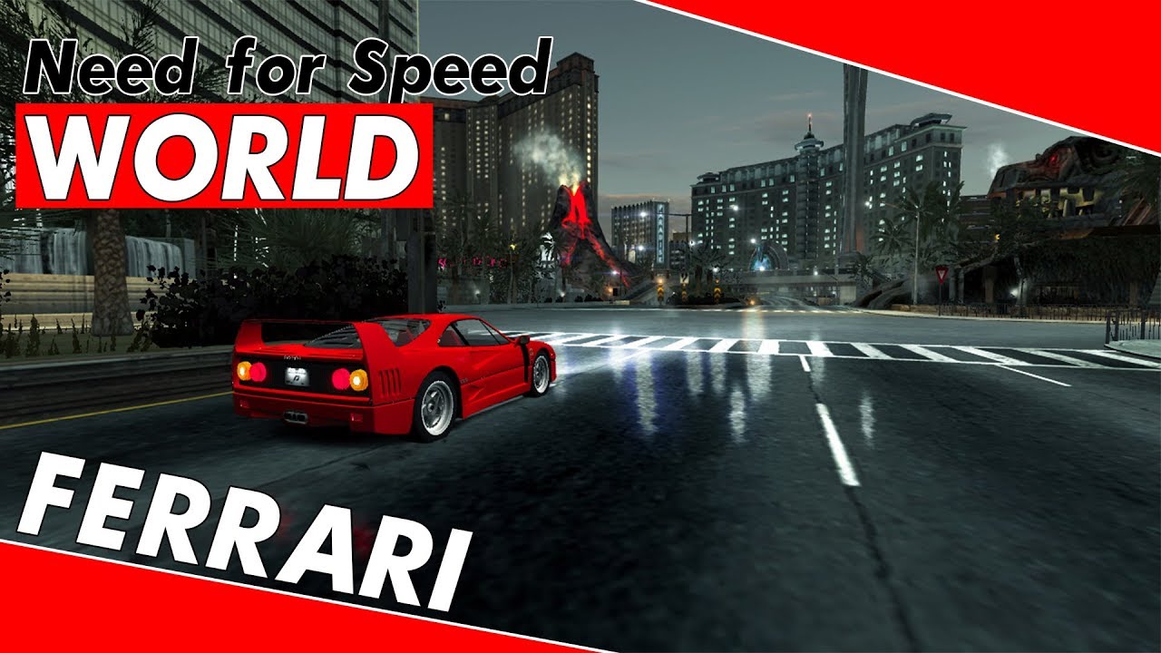 FERRARI NFS WORLD CINEMATIC - YouTube