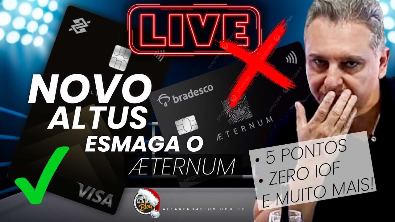 💳MUDANÇA NO ALTUS VISA INFINITE AGORA COM ATÉ 5 PONTOS E IOF ZERO! COMO FICA AETERNUM. {VÍDEO RETRÔ}