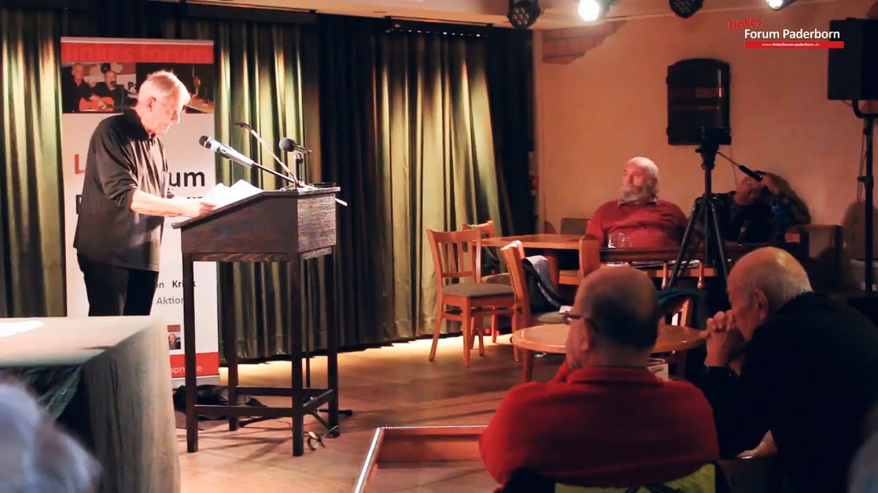 Ende einer sozialistischen Perspektive? Vortrag von Rolf Becker beim Linken Forum Paderborn (Teil 2)