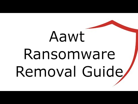 Aawt File Virus Ransomware [.Aawt ] Removal and Decrypt .Aawt Files