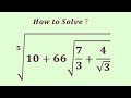 Solve this Chinese radical equation without Guessing!