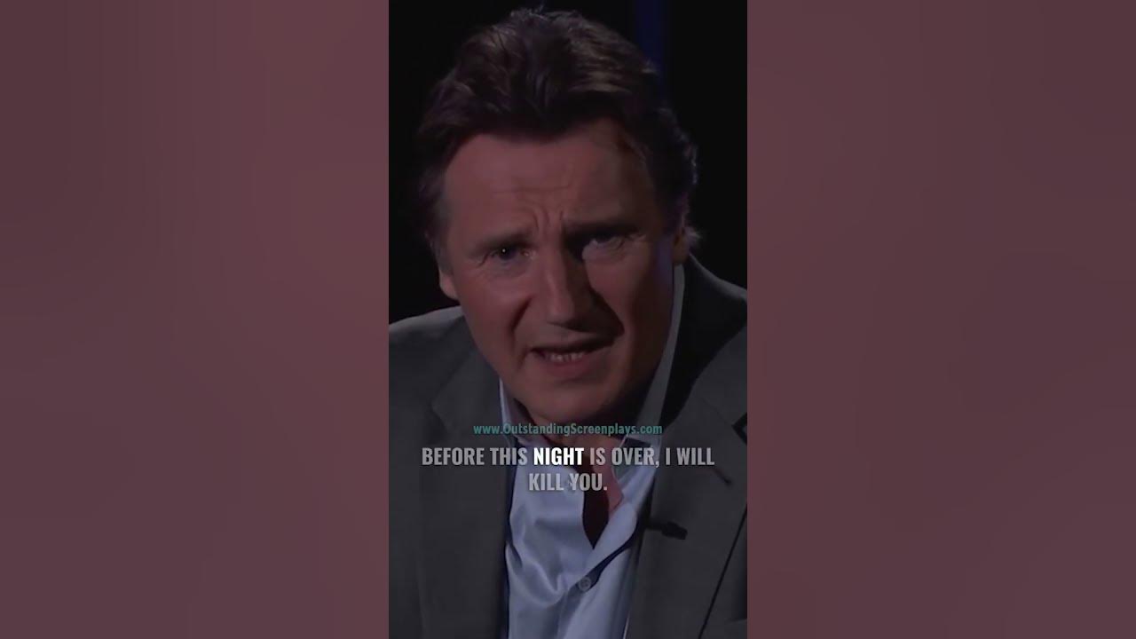 Liam Neeson THREATENS a fan