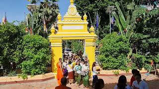 ទិដ្ឋភាពបុណ្យកថិនវត្តនួនមណីរាម(វត្តថាន់) ភ្នំពេញ 16\/10\/2025 🇰🇭