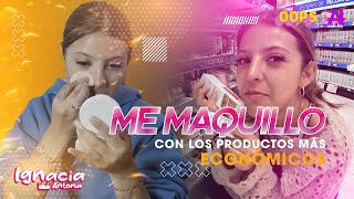 ME MAQUILLO CON LOS PRODUCTOS MÁS ECONÓMICOS 💅 | IGNACIA ANTONIA