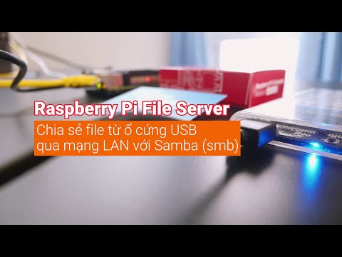Video: Cách tạo máy chủ tệp bằng Raspberry Pi: 7 bước Video: Cách tạo máy chủ tệp bằng Raspberry Pi: 7 bước