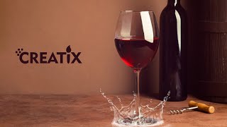 Creative Wine Splash Effect in Photoshop | Cinematic Photo Editing Tutorial