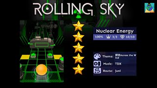 Rolling Sky – Со-уровень 15「 Nuclear Energy | Ядерная Энергия 」⭐⭐⭐⭐⭐