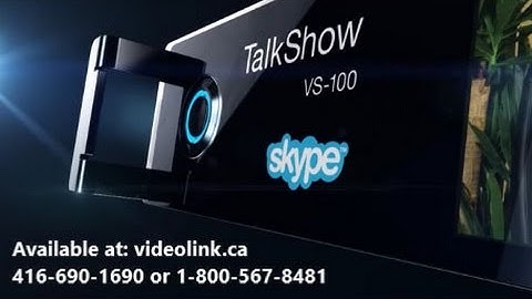 NewTek TalkShow VS-100 Dedicated Skype Integration available at Videolink