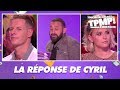 Karine le marchand traite matthieu et kelly dimbciles cyril hanouna lui rpond