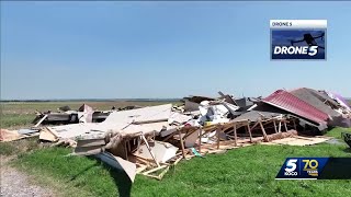 Hydro couple details moments tornado flipped their home, taking them with it