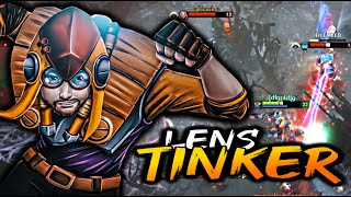Lens Tinker - This KID is on fire Rampage Plays! | Dota 2 Tinker Gameplay |