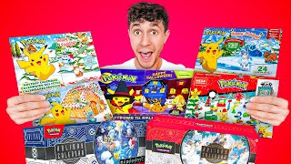 I Opened EVERY Pokémon Advent Calendar! by Mystic Rips 29,926 views 4 months ago 16 minutes