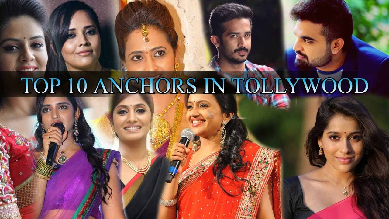 Top 10 Anchors Telugu | Telugu Best Anchors | Popular Anchors In ...