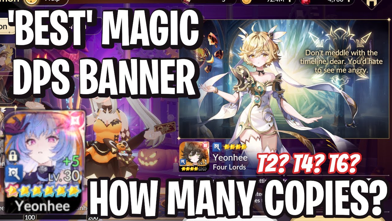 Знамя повышения рейтинга Ёнхи уже здесь! Сколько копий призвать? [Семь рыцарей: Возрождение]