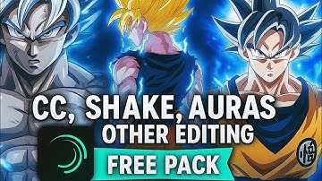 ⚡ Ultimate Alight Motion Pack 💥 | CC + Shake + Auras (Free Download 🎁)