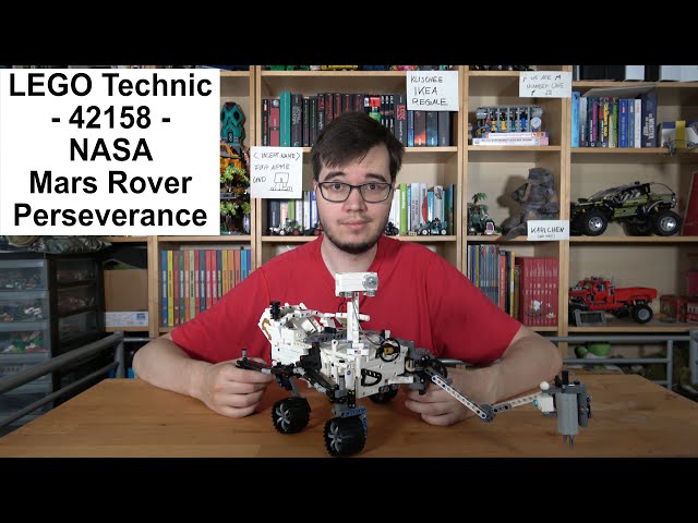 Ein weißer Backstein mit einer genialen Lenkung! - LEGO Technic 42158 NASA Mars Rover Perseverance