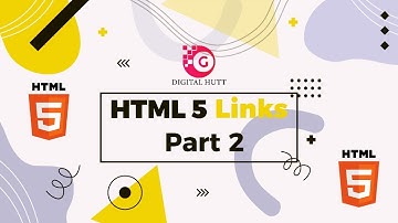 HTML5 Anchor Tag (Links) || Digital Hutt || HTML5 Tutorial In Hindi/Urdu Part-2