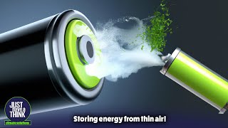 Energy storage in oxygen