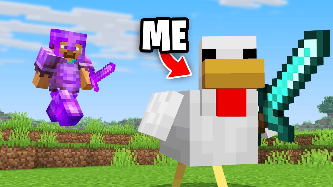 Minecraft, But I Can TRANSFORM..