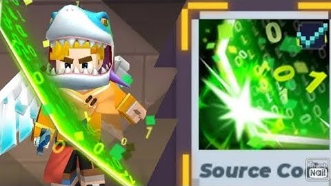 Playing with Source code Sword effect😇😈.#blockmango