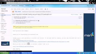 أول درس بالدورة  شرح حجز استضافة مجانية.avi screenshot 3