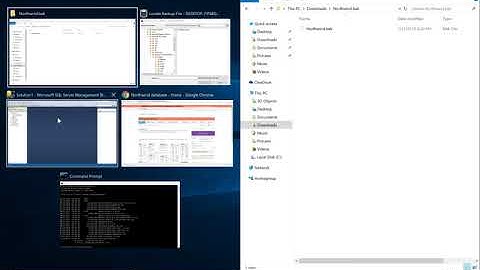 Downloading and Importing Northwind Database