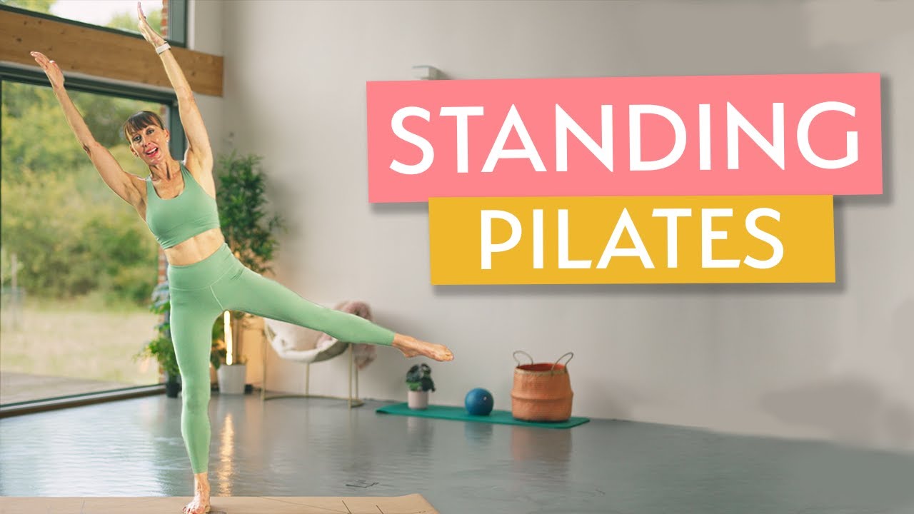 Standing Pilates for Strong Legs. Improve Balance, Strength