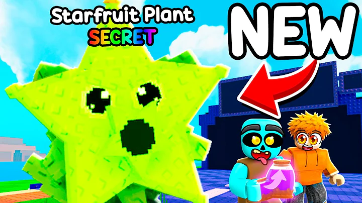 We Used the SIZE POTION to Grow TITANIC SECRET PLANTS in Plants vs Brainrots... (we got a titanic)