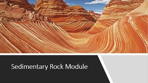 GLG101IN Sedimentary Rocks Intro Spring 2025 In Person