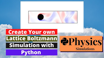 Create your own Lattice Boltzmann Simulation Using Python | Physics Simulations