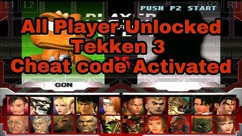 How to activate ||Tekken 3|| cheat code.|