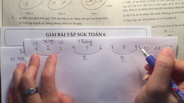 Giải toán lớp 6 tập 1 trang 6 bài 5